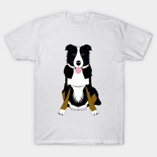 Cute dog Border Collie T-Shirt